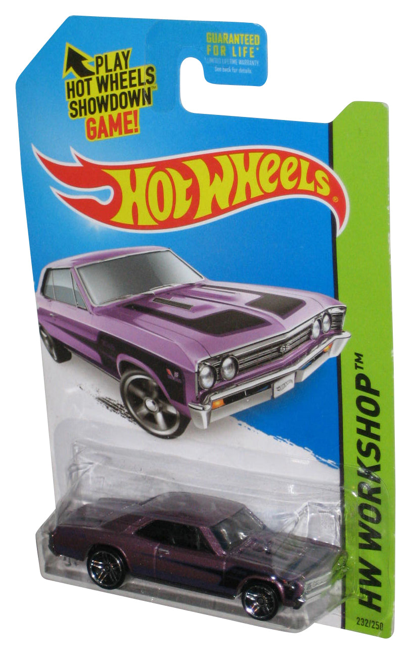 Hot Wheels HW Workshop (2013) Purple '67 Chevelle SS 396 Car 232/250