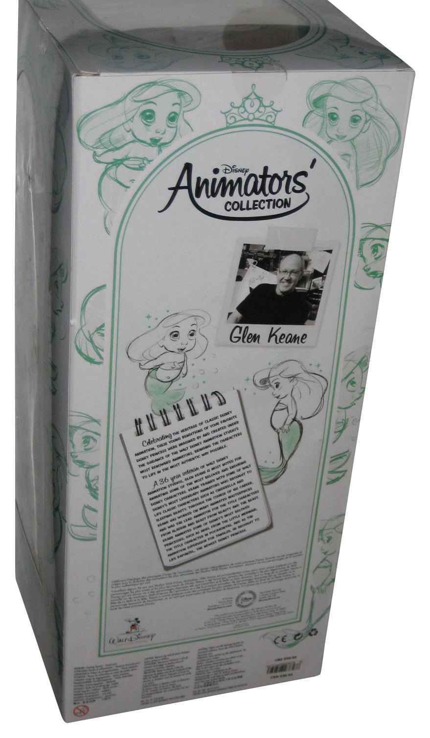 Disney Animators Collection Little Mermaid Ariel 16-Inch Toddler Doll