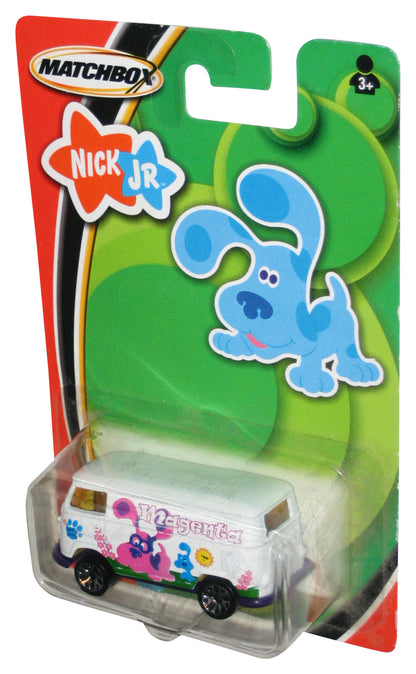 Matchbox Nick Jr. Blue's Clues (2004) Mattel Magenta White Toy Van