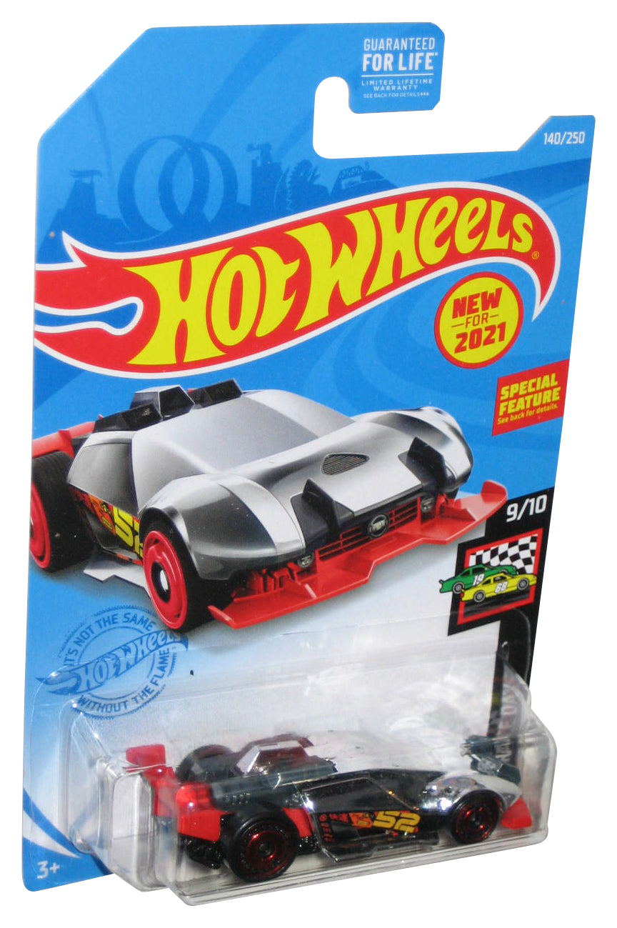 Hot Wheels HW Race Day 9/10 (2021) Silver & Red DAVancenator Toy Car 140/250