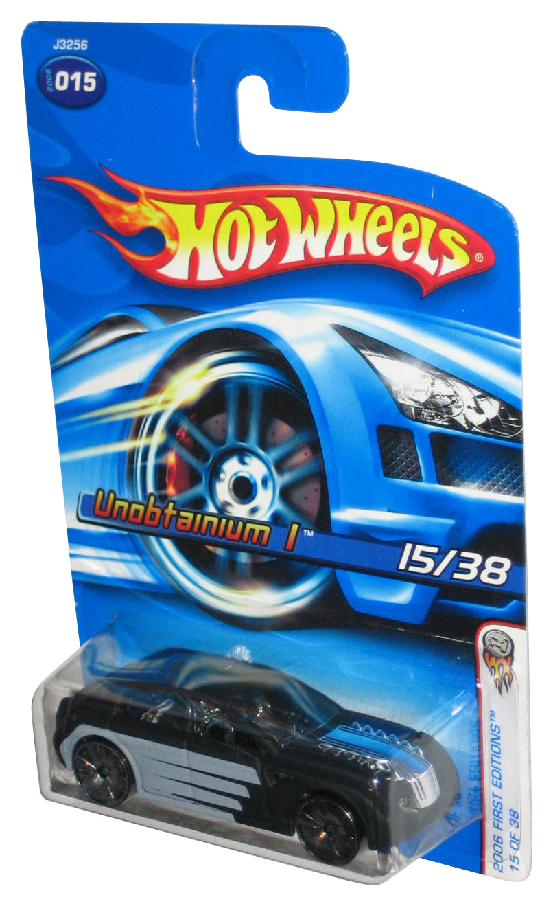 Hot Wheels 2006 First Editions 15/38 Black Unobtainium Toy Car #015