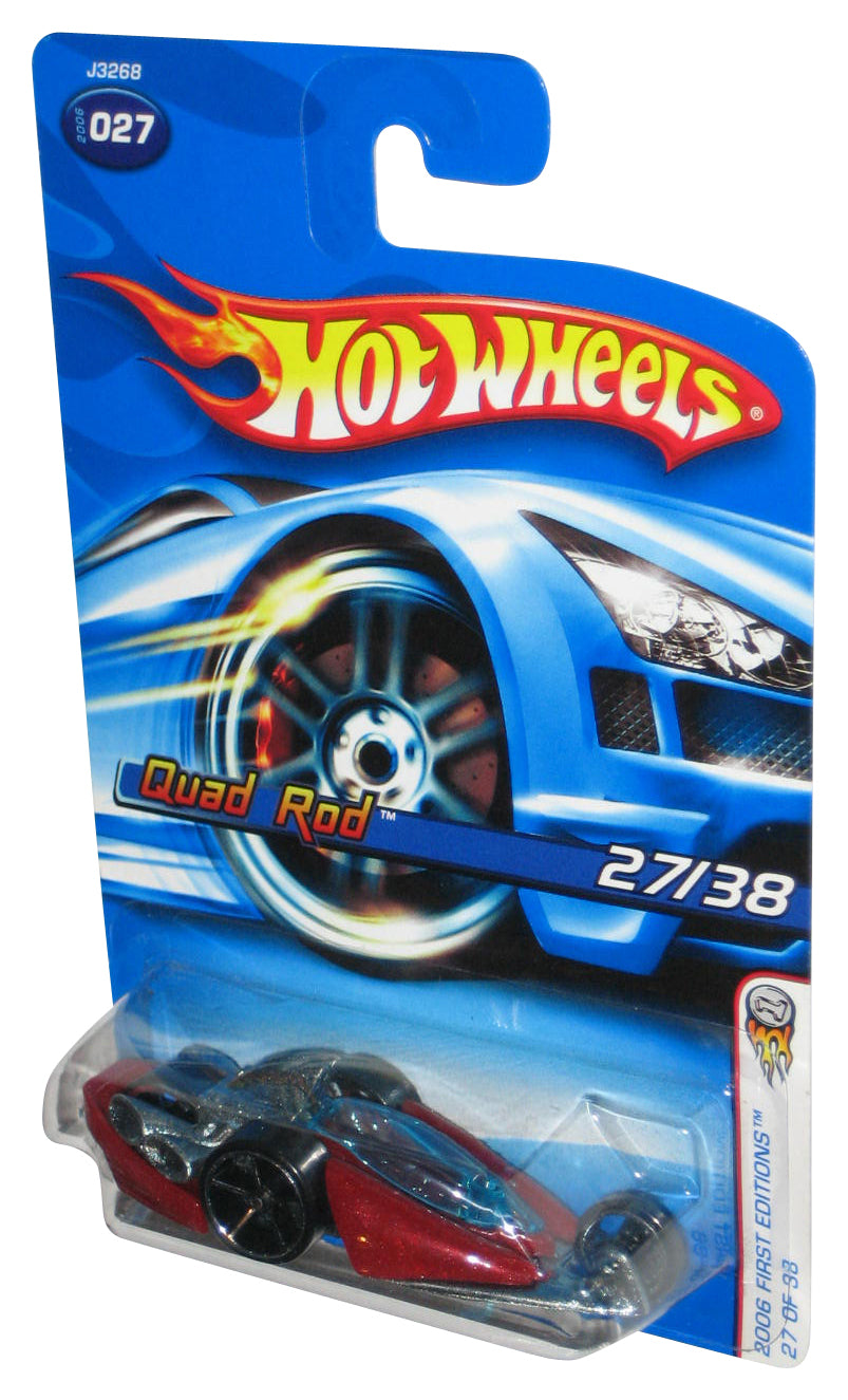 Hot Wheels 2006 First Editions 27/38 Red Quad Rod Car #027