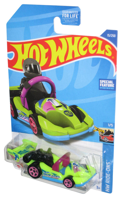 Hot Wheels HW Ride-Ons 1/5 (2021) Green Let's Go Toy Go Kart 15/250