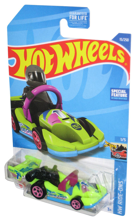 Hot Wheels HW Ride-Ons 1/5 (2021) Green Let's Go Toy Go Kart 15/250