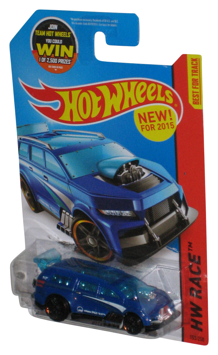 Hot Wheels HW Race (2015) Blue Nitro Tailgater Toy Car 153/250