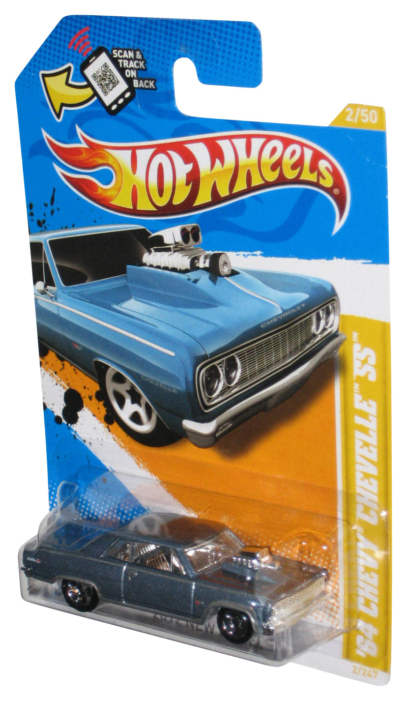Hot Wheels 2012 New Models 2/50 Blue '64 Chevy Chevelle SS Car 2/247