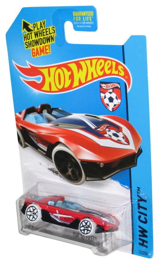 Hot Wheels HW City (2013) Mattel Red Yur So Fast Toy Car 12/250