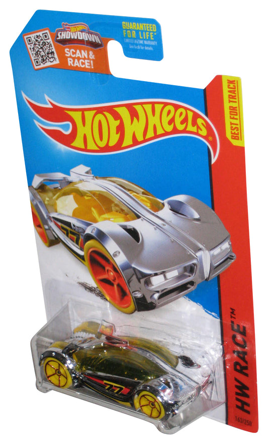 Hot Wheels HW Race (2013) Silver Iridium Toy Car 163/250