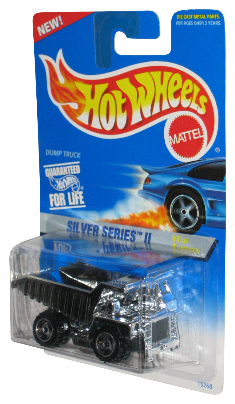 Hot Wheels Silver Series II 1/4 (1995) Dump Truck Collector Toy #420 - (Card Corner Wear)