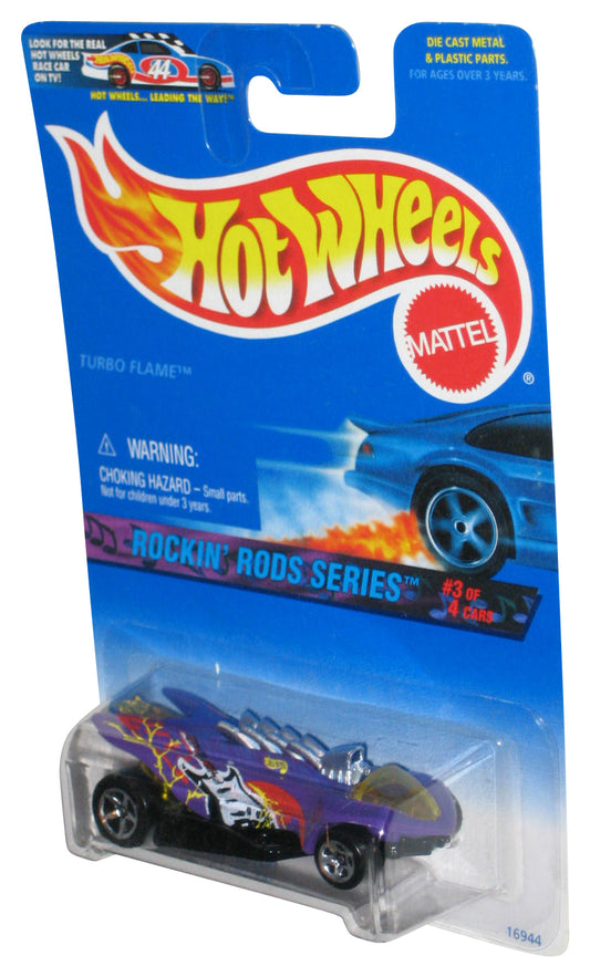 Hot Wheels Rockin' Rods Series 3/4 (1995) Purple Turbo Flame Car #571