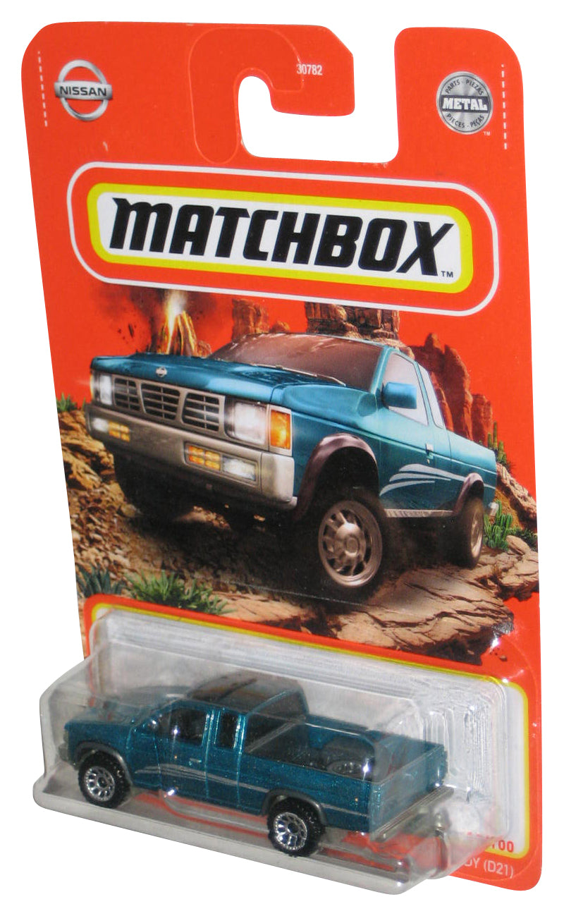 Matchbox '95 Nissan Hardbody D21 (2021) Blue Metal Toy Truck 38/100