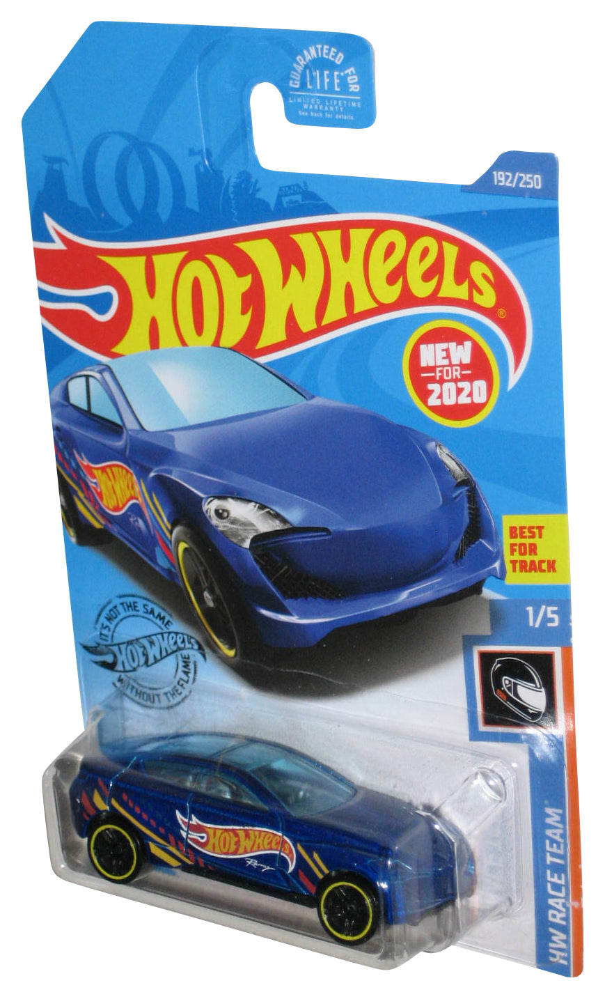 Hot Wheels HW Race Team 1/5 (2020) Blue Grand Cross Toy Car 192/250