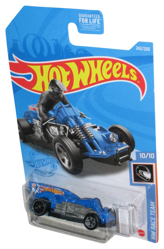 Hot Wheels HW Race Team 10/10 (2020) Blue Moto Wing Toy Car 242/250