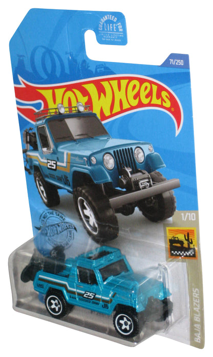 Hot Wheels Baja Blazers 1/10 (2017) Blue '67 Jeepster Commando Toy Car 71/250