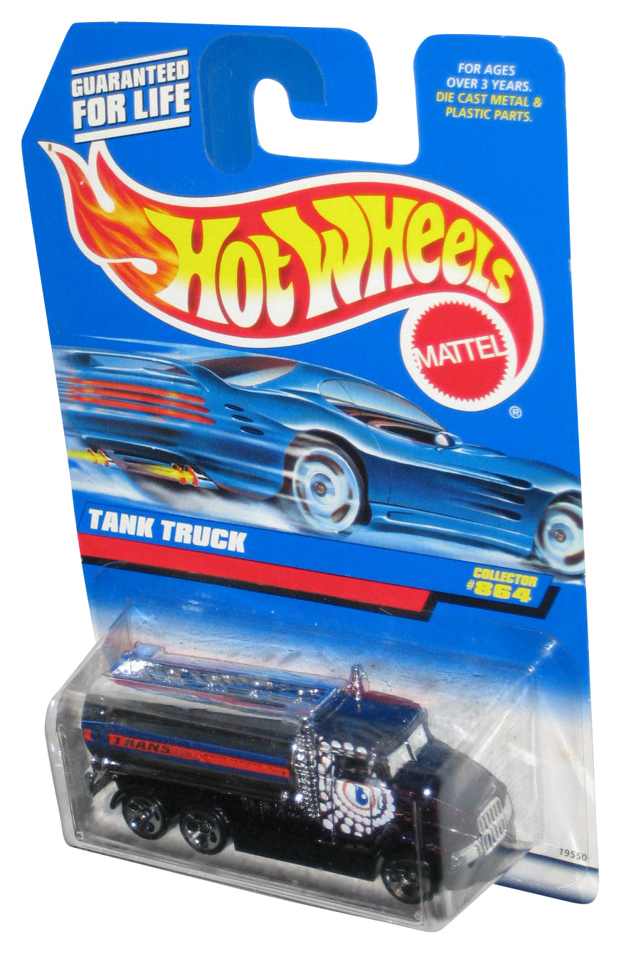Hot Wheels Tank Truck (1997) Mattel Black Toy #864