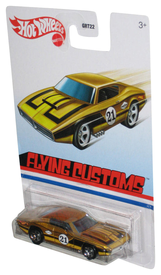 Hot Wheels Flying Customs (2019) Mattel Gold Custom Otto Car