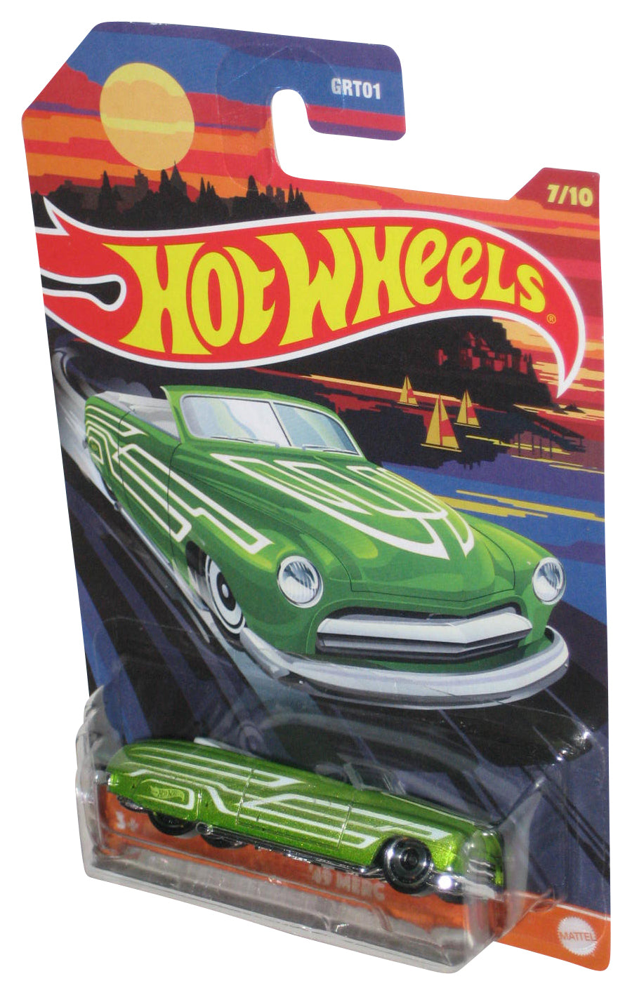 Hot Wheels Green '49 Merc (2020) Mattel Die-Cast Toy Car 7/10
