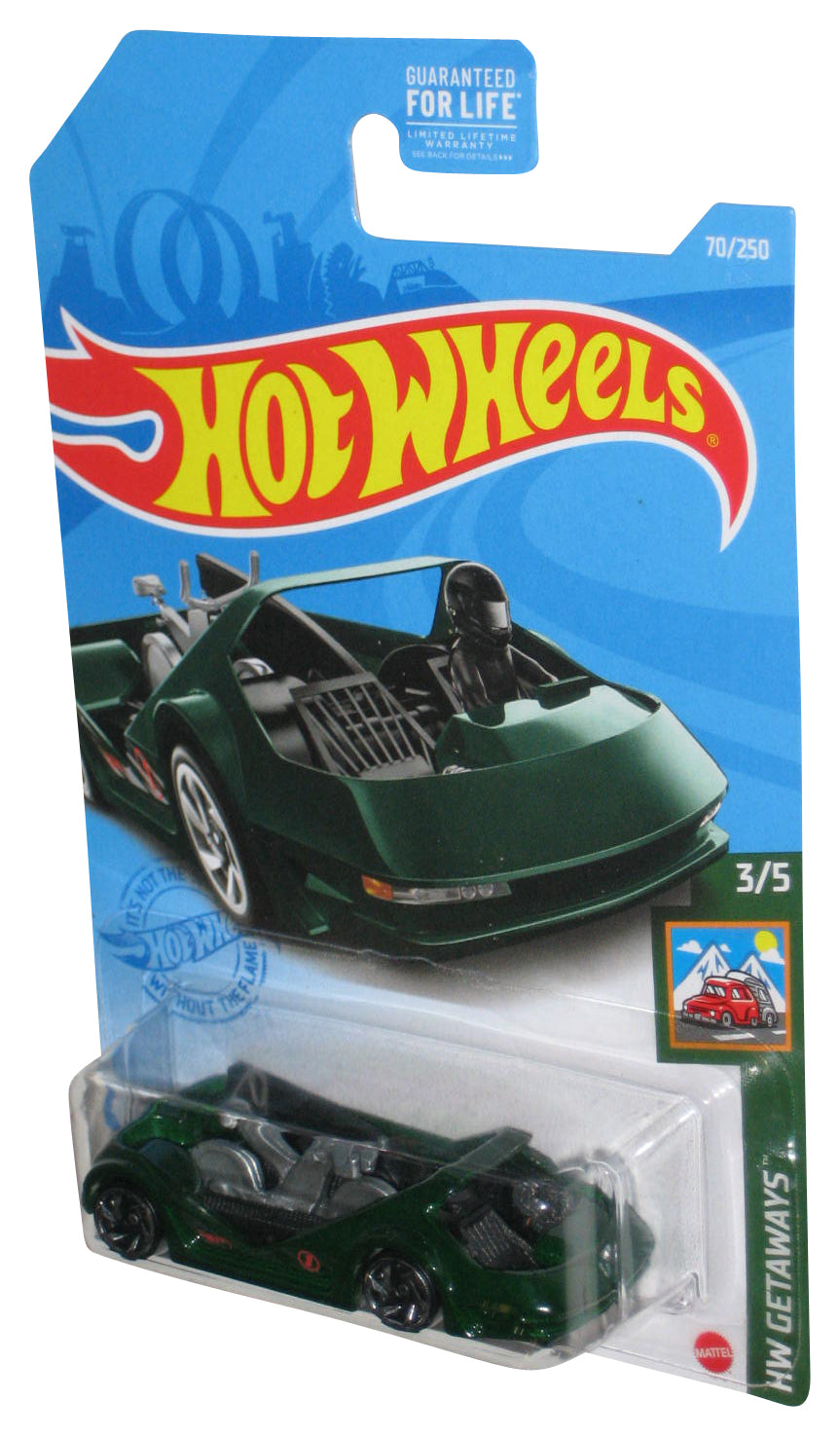 Hot Wheels HW Getaways 3/5 (2020) Green Deora III Car 70/250