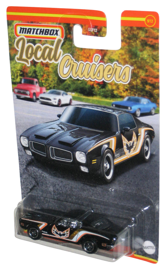 Matchbox Local Cruisers Black 1971 Pontiac Firebird Formula Toy Car 9/12