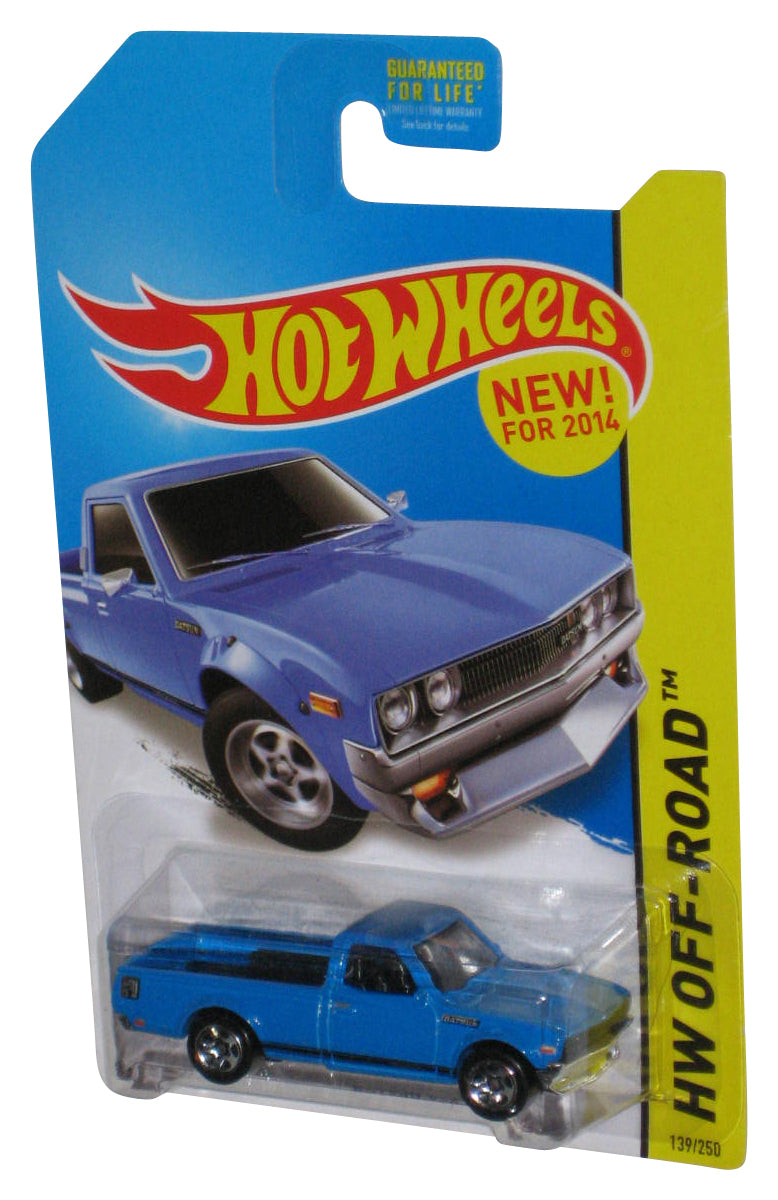 Hot Wheels HW Off-Road (2014) Datsun 620 Blue Toy Truck 139/250