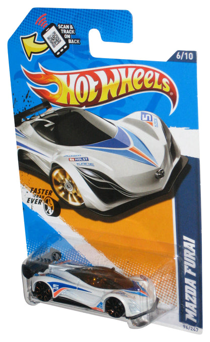 Hot Wheels Faster Than Ever '12 6/10 White Mazda Furai Toy Car 96/247