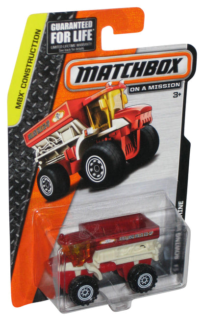 Matchbox MBX Construction (2013) Red Sowing Machine Toy Car 44/120