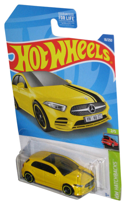Hot Wheels HW Hatchbacks 2/5 (2021) Yellow '19 Mercedes-Benz A-Class Car 18/250