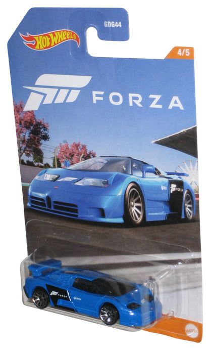 Hot Wheels Forza (2021) Blue '94 Bugatti EB110 SS Toy Car 4/5