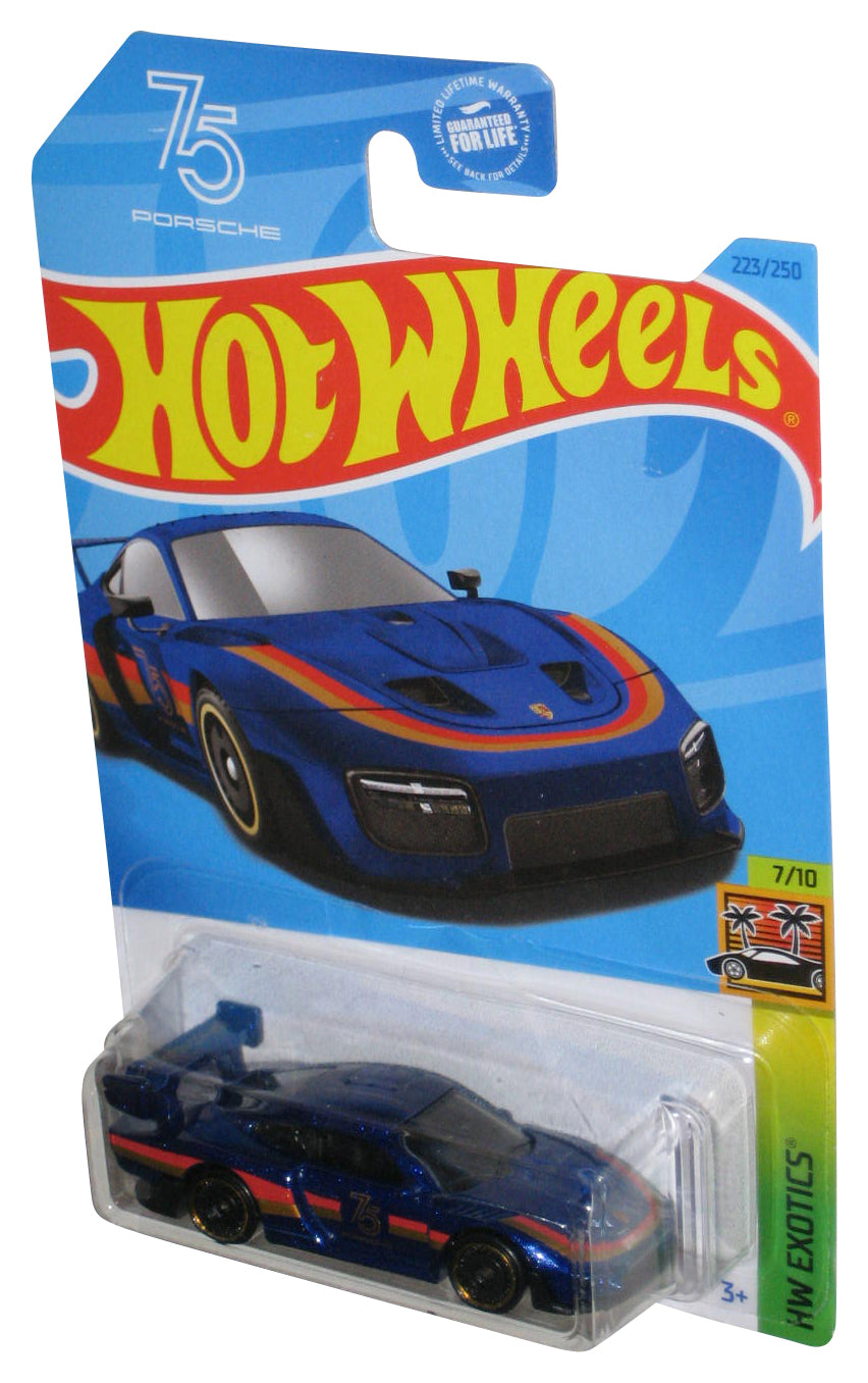 Hot Wheels HW Exotics 7/10 (2021) Blue Porsche 935 Toy Car 223/250