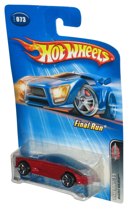 Hot Wheels Final Run 3/5 (2005) Red Buick Wildcat Toy Car #073