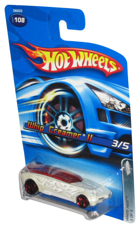 Hot Wheels White Heat 3/5 (2005) Whip Creamer II Toy Car #108