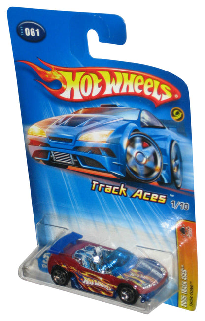 Hot Wheels Track Aces 1/10 (2005) Trak-Tune Red Toy Car #061
