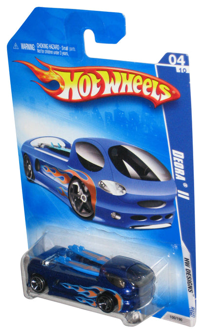 Hot Wheels HW Designs '09 Blue Deora II (2008) Die-Cast Toy Car 100/190