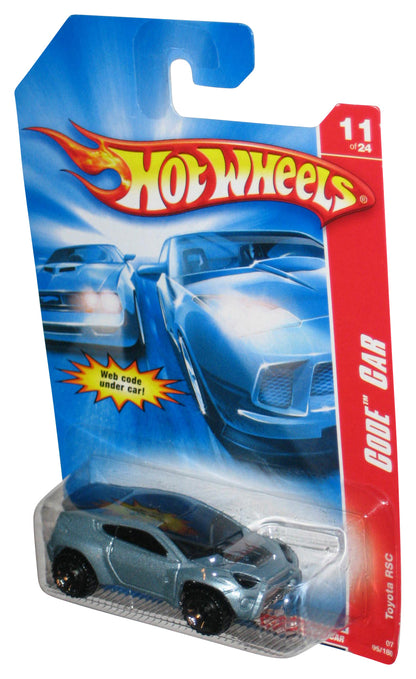 Hot Wheels Code Car 11/24 (2006) Blue Toyota RSC Car 95/180