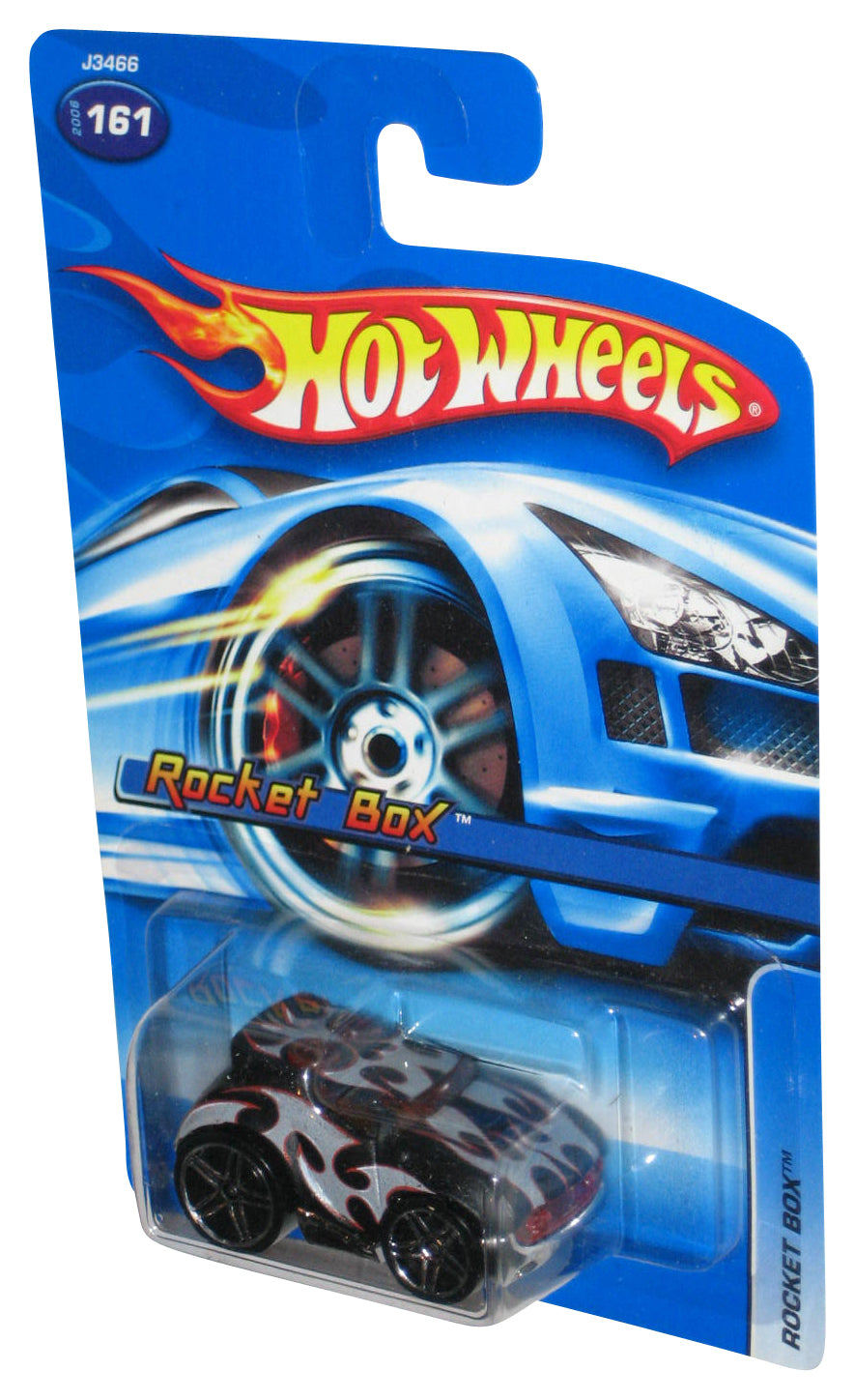 Hot Wheels Rocket Box (2006) Mattel Black Toy Car #161