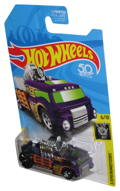 Hot Wheels Experimotors (2017) Purple Crate Racer Car 6/10