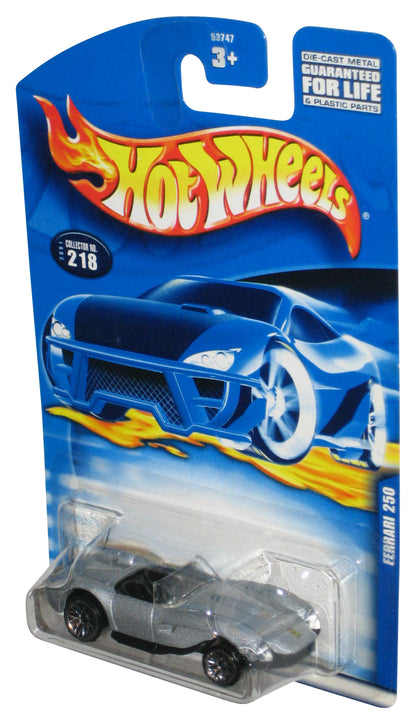 Hot Wheels Ferrari 250 (2001) Mattel Silver Collector Toy Car #218