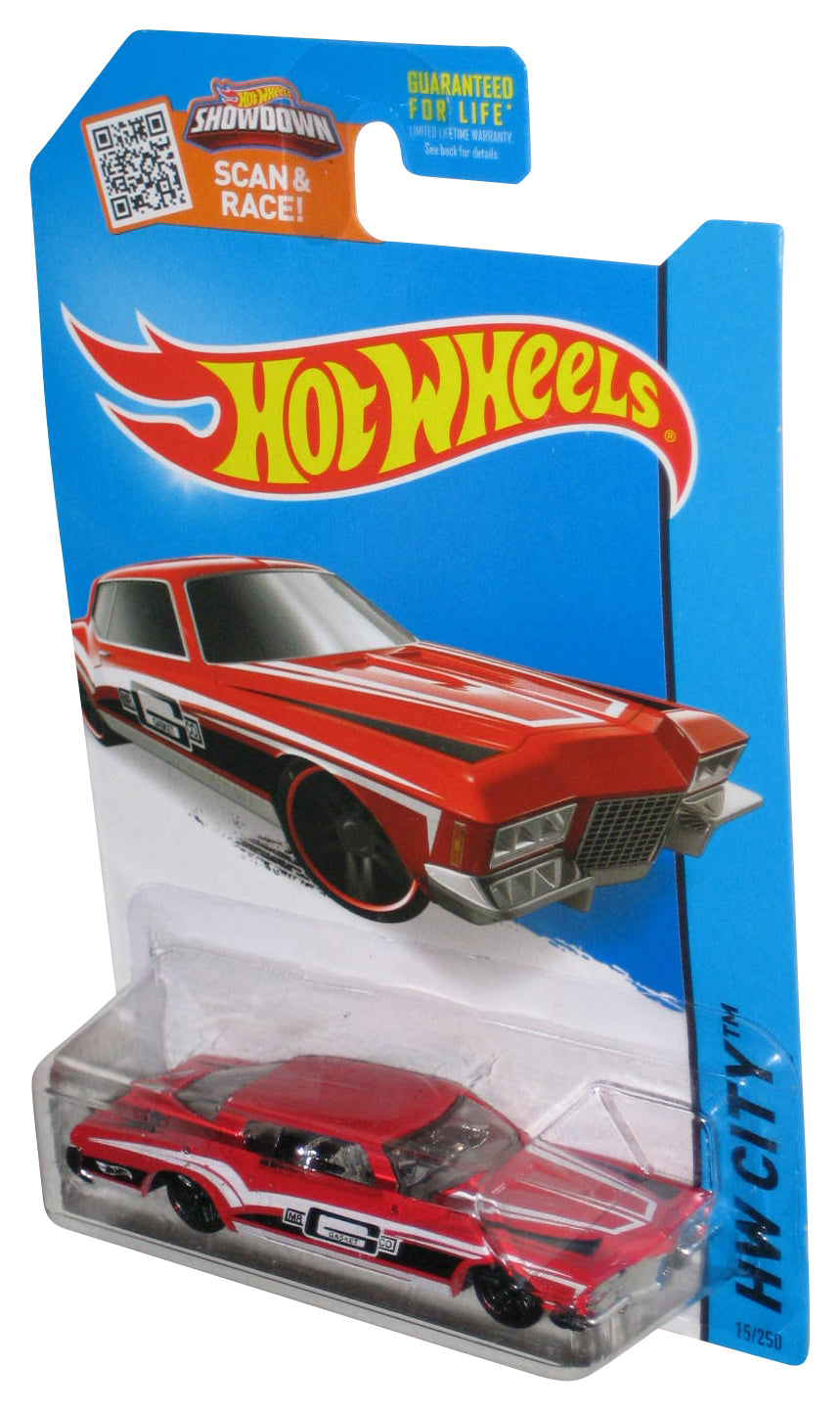 Hot Wheels HW City 1971 Buick Riviera (2013) Red Die-Cast Toy Car 15/250