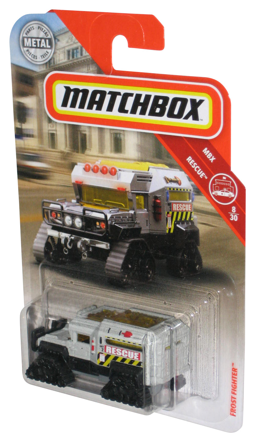 Matchbox MBX Rescue 8/30 (2018) Gray Frost Fighter Toy 59/125