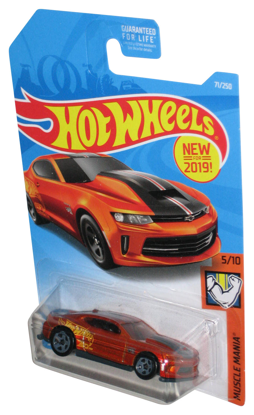 Hot Wheels Muscle Mania 5/10 (2019) Orange '18 Copo Camaro SS Car 71/250
