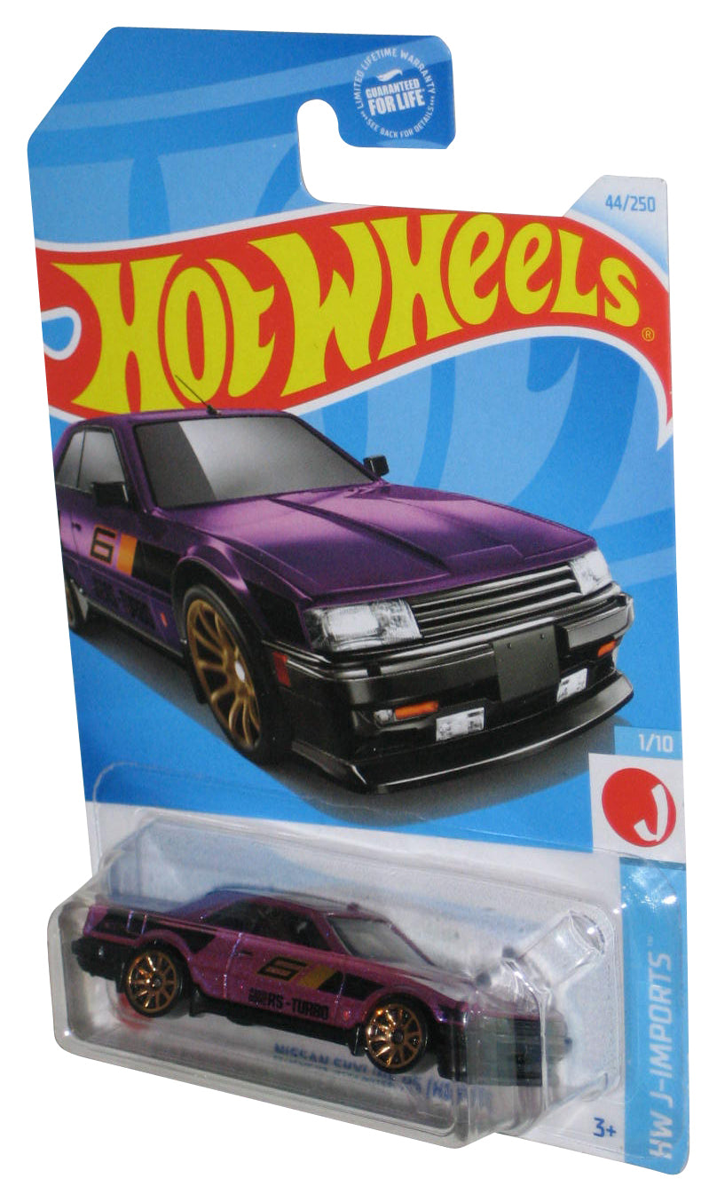 Hot Wheels HW J-Imports 1/10 (2021) Purple Nissan Skyline RS KDR30 Car 44/250