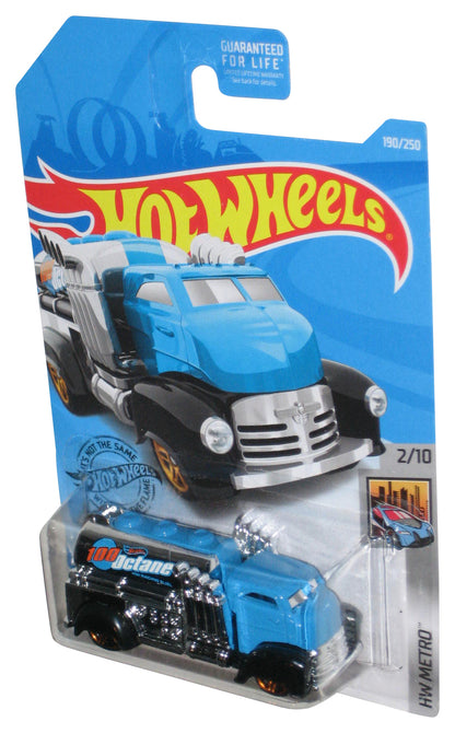 Hot Wheels HW Metro 2/10 (2017) Blue & Silver Fast Gassin' Toy Truck 190/250