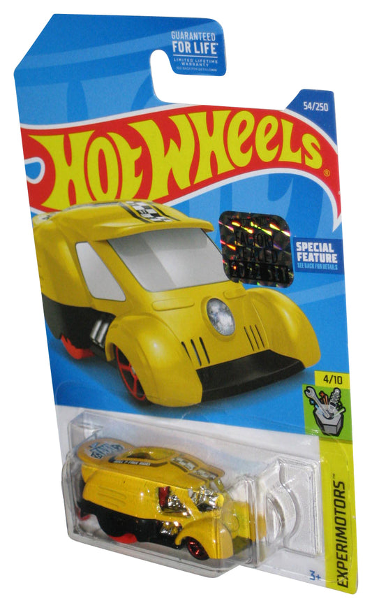 Hot Wheels Experimotors 4/10 (2021) Yellow See Me Rollin Toy Car 54/250 - (Factory Sealed Sticker)