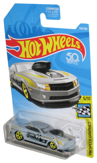 Hot Wheels HW Speed Graphics 5/10 (2017) Gray Moon Eyes '10 Pro Stock Camaro Car 345/365