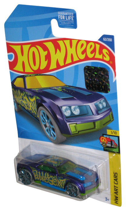 Hot Wheels HW Art (2021) Purple Die-Cast Bully Goat Toy Car 62/250 - (Factory Sealed Sticker)