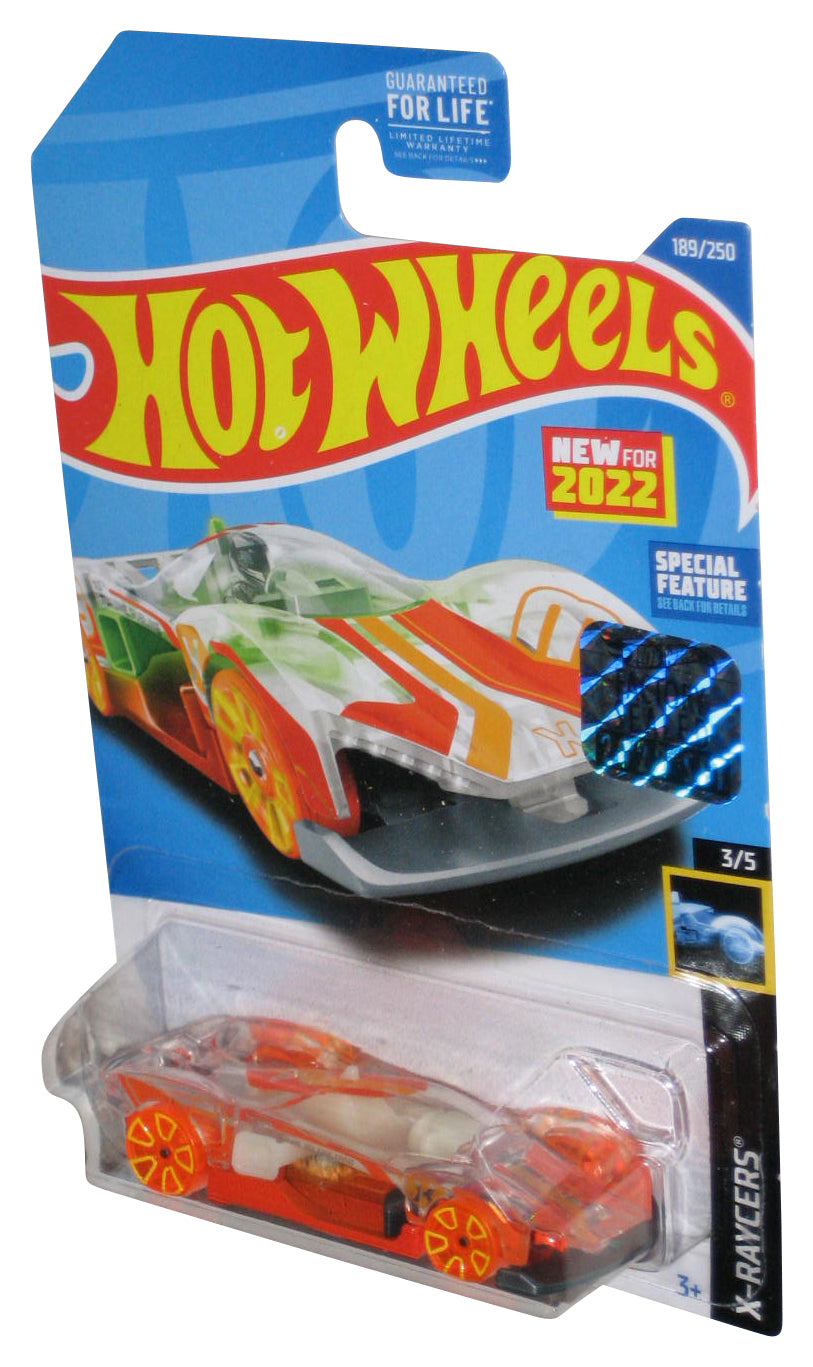 Hot Wheels X-Raycers 3/5 (2022) Orange Turbine Sublime Toy Car 189/250 - (Factory Sealed Sticker)