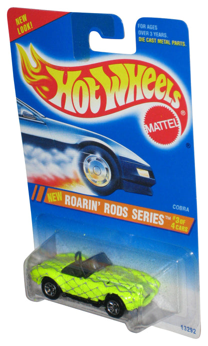 Hot Wheels Roarin' Rods Series 3/4 (1994) Green Cobra Toy Car #305