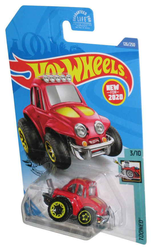 Hot Wheels Tooned 3/10 (2020) Red '70 Volkswagen Baja Bug Car 126/250