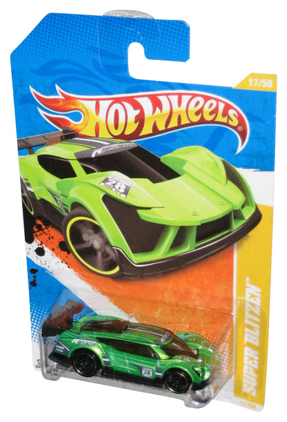 Hot Wheels 2011 New Models 17/50 Green Super Blitzen Car 17/244