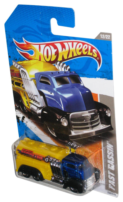 Hot Wheels HW Video Game Heroes '11 12/22 Purple & Yellow Fast Gassin Truck 234/244